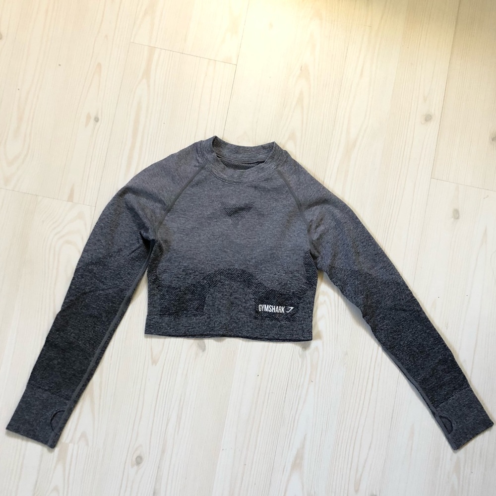 Gymshark crop top ombre